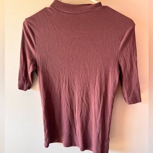 Target Mauve Pink High Neck Shirt Size X-Small
